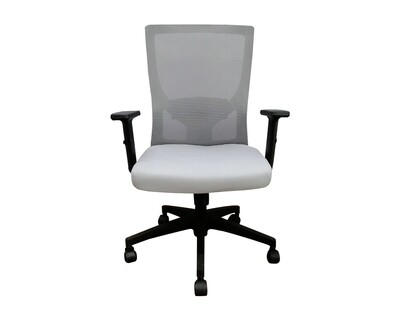 Ofix Korean-100J Mid Back Mesh Chair (Grey)