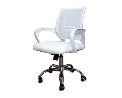 Ofix Deluxe-5W Mid Back Mesh Chair (Pink+White, Purple+White, White) Ofix Deluxe-5W Mid Back Mesh Chair (Pink+White, Purple+White, White)