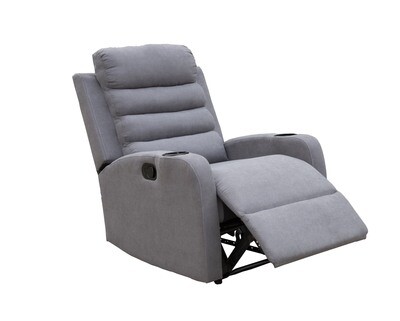 Flotti Enya Manual Recliner 1-Seater/ 2-Seater/ 3-Seater (Gray) Flotti Enya Manual Recliner 1-Seater/ 2-Seater/ 3-Seater (Gray)