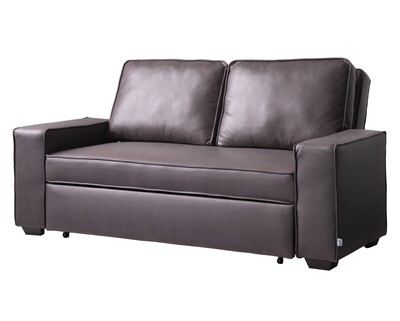 Flotti Atarah Convertible Sofa with Pull-Out Bed (Brown, Grey) Flotti Atarah Convertible Sofa with Pull-Out Bed (Brown, Grey)