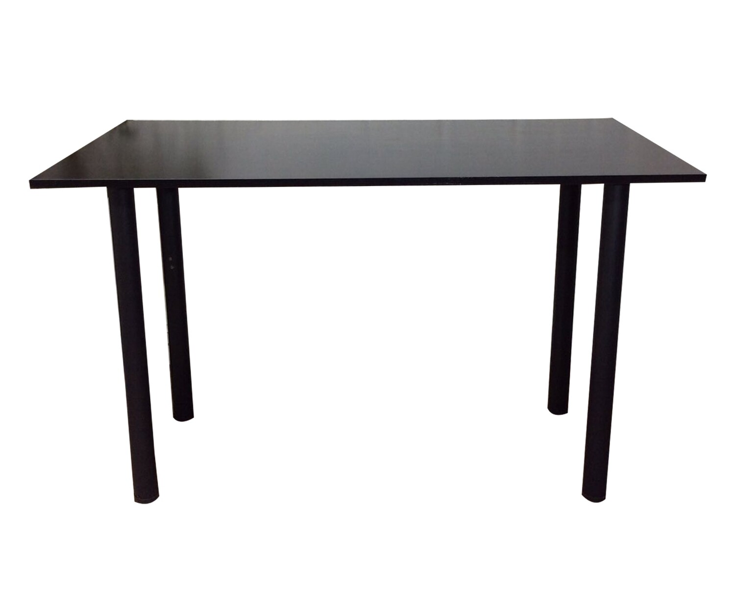 Ofix Desk 17 Desk w/ Round Base (All Black, All White, Red Top) (120x60)