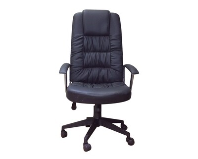 Ofix Deluxe-35P High Back PU Chair (Black) Ofix Deluxe-35P High Back PU Chair (Black)