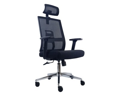 Ofix Deluxe Y32 (Height Adjustable Backrest) (Black) Ofix Deluxe Y32 (Height Adjustable Backrest) (Black)