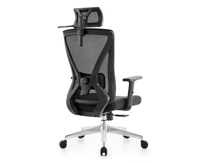 XTM Korean D18 Ergonomic Office Chair (Black)