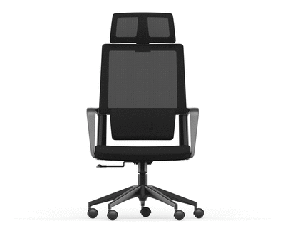 Ofix Korean-105J High Back Mesh Chair (Black, Grey, Burgundy)