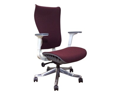 XTM Premium 24 High Back ALL Mesh Chair (w/ Seat Slide) (Red)