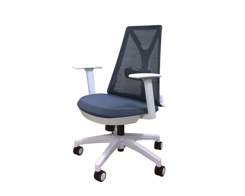 Ofix Korean-109 Mid Back Mesh Chair (Dark Grey) Ofix Korean-109 Mid Back Mesh Chair (Dark Grey)