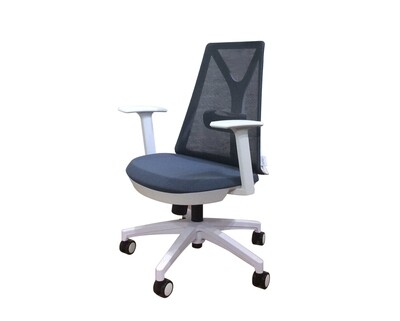 Ofix  Korean-109 Mid Back Mesh Chair (Dark Grey)