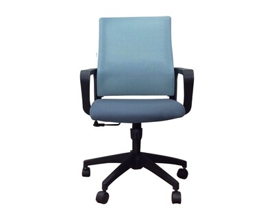 Ofix Deluxe-8N Mid Back Mesh Chair (Grey, Blue+Grey) Ofix Deluxe-8N Mid Back Mesh Chair (Grey, Blue+Grey)