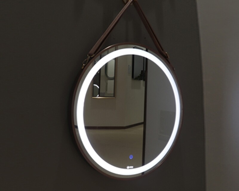 MYKE Illuminated Round Bathroom Mirror (Anti-Corrosion Technology)-DP325