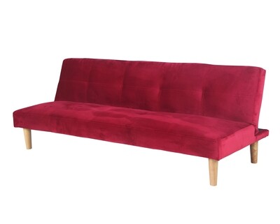 Flotti Andora Sofa Bed (Red, Green, Blue, Grey, Mint, Pink, Rose Pink, Purple, Cream, Orange, Black, Brown)