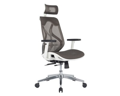 Ofix Korean-F22 PRO/ XTM High Back Mesh Chair w/ Seat Slide (Grey) Ofix Korean-F22 PRO/ XTM High Back Mesh Chair w/ Seat Slide (Grey)