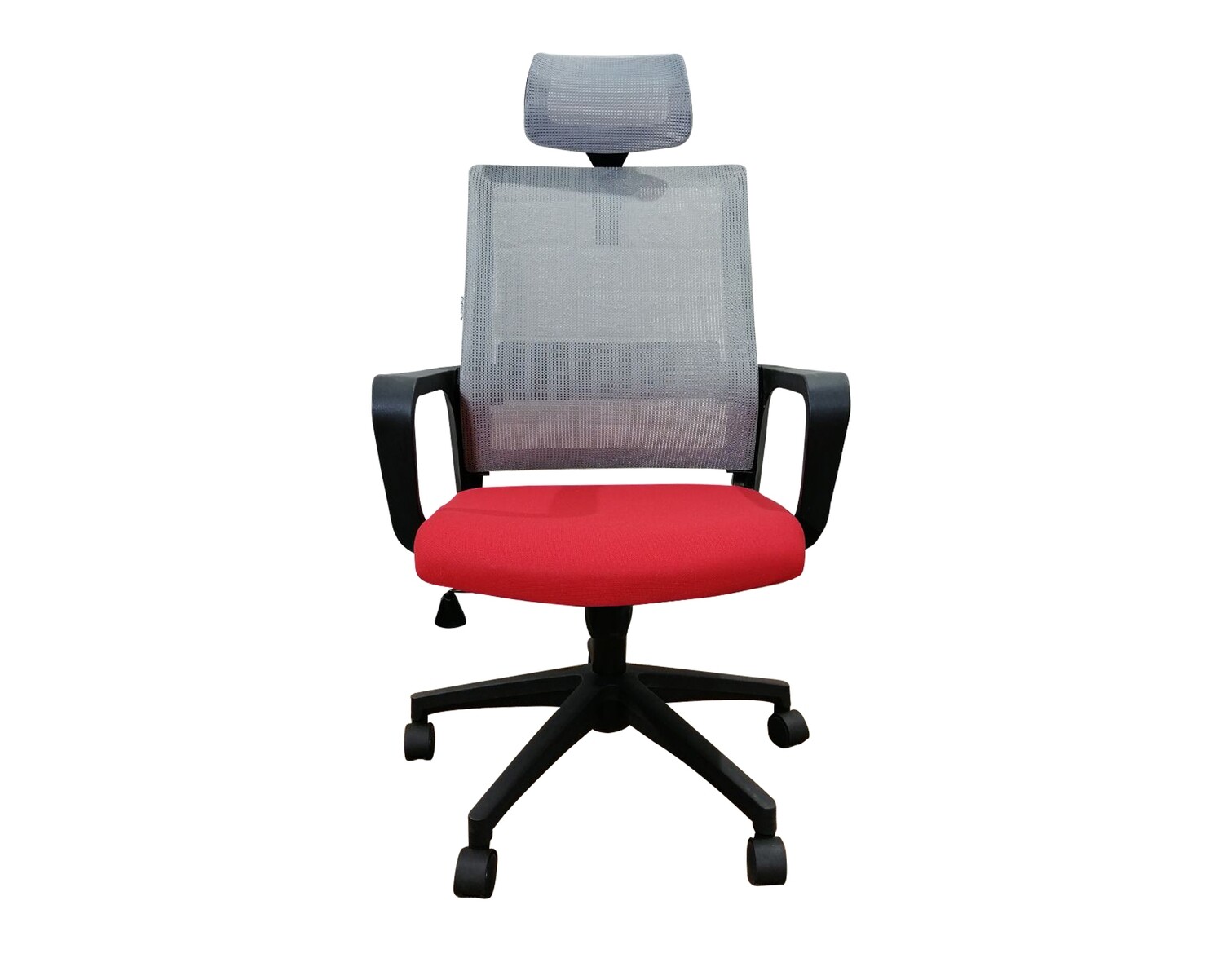 Ofix Deluxe-45N Nylon Base High Back Mesh Chair (Pink+White, Purple+White, Blue+Grey, Red+Grey)