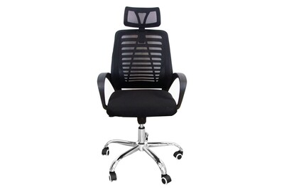 Ofix Deluxe-43 High Back Mesh Office Chair (Black)
