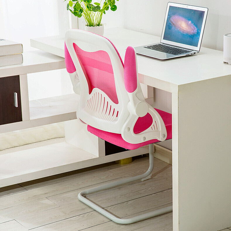 Ofix Deluxe-12W Waiting Chair Mid Back Mesh (Pink), Color:: Deluxe-12W Waiting Chair Pink