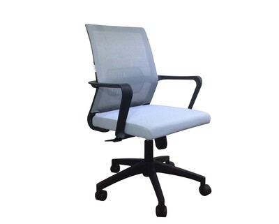 Ofix Deluxe-28/ 28N Mid Back Mesh Chair (Grey, Black, White+Black)