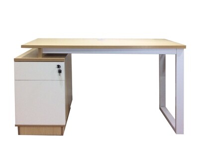 Ofix HY-T01 Computer Desk (130x60) (Ashwood White) Ofix HY-T01 Computer Desk (130x60) (Ashwood White)