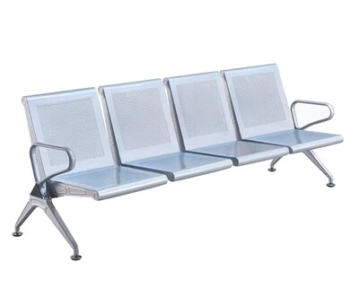 OFIX 3-Seater/ 4-Seater Metal Steel Airport Gang Chair