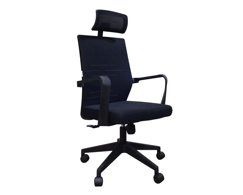 Ofix Korean-120H High Back Chair (Black), Color: Korean 120H (Black)