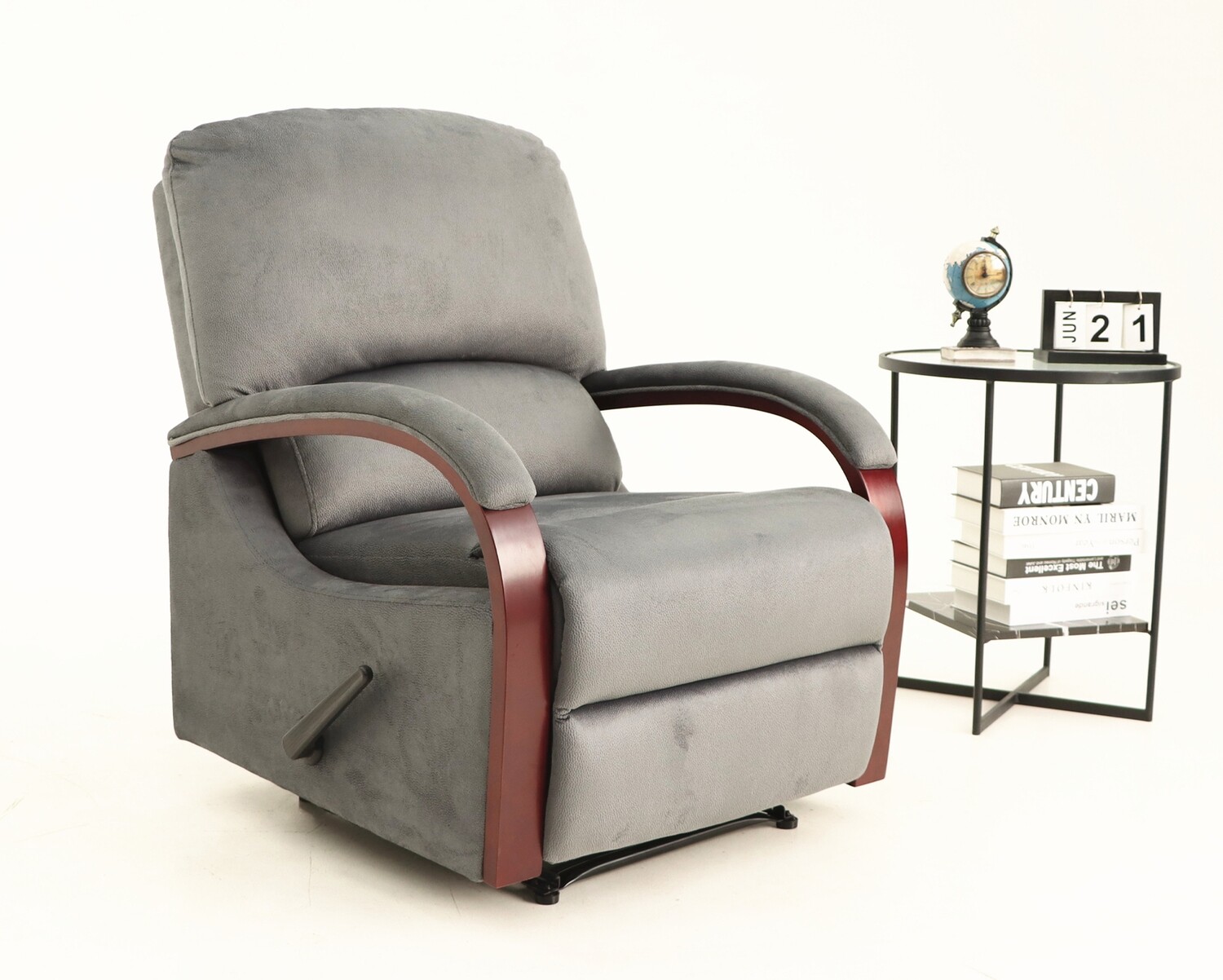 Flotti Vashti Manual Recliner (Light Grey)