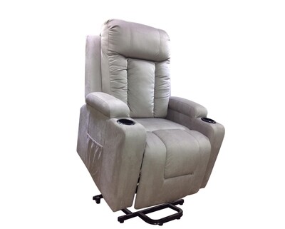 Flotti Carmel Lift-Recliner Electric Sofa (Grey, Light Grey) Flotti Carmel Lift-Recliner Electric Sofa (Grey, Light Grey)