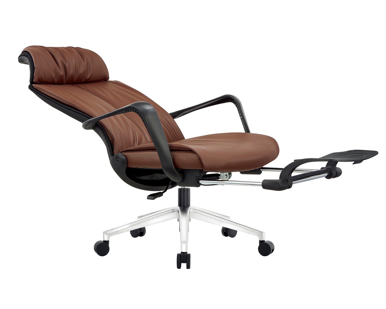 Ofix Premium 13 PRO PU Bionic Spine Support Chair w/ Footrest ( Aluminum Base) (Black, Brown, Blue)
