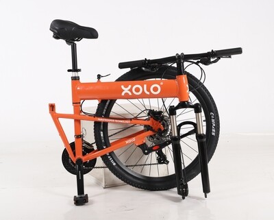 XOLO Folding Mountain Bikes (Fire Orange) XOLO Folding Mountain Bikes (Fire Orange)