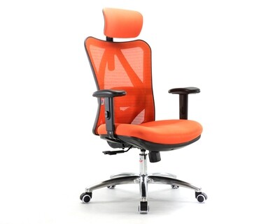 Sihoo M18 High Back Mesh Chair (Black, Orange, Blue, Red) (2 Years Warranty)