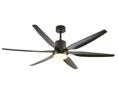 MYKE HC6918B Ceiling Fan (66") (Black) (2 yrs Warranty)
