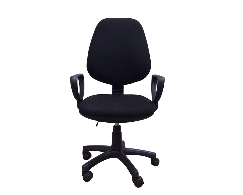 Ofix Deluxe Typist Mid Back Chair (Black) Ofix Deluxe Typist Mid Back Chair (Black)