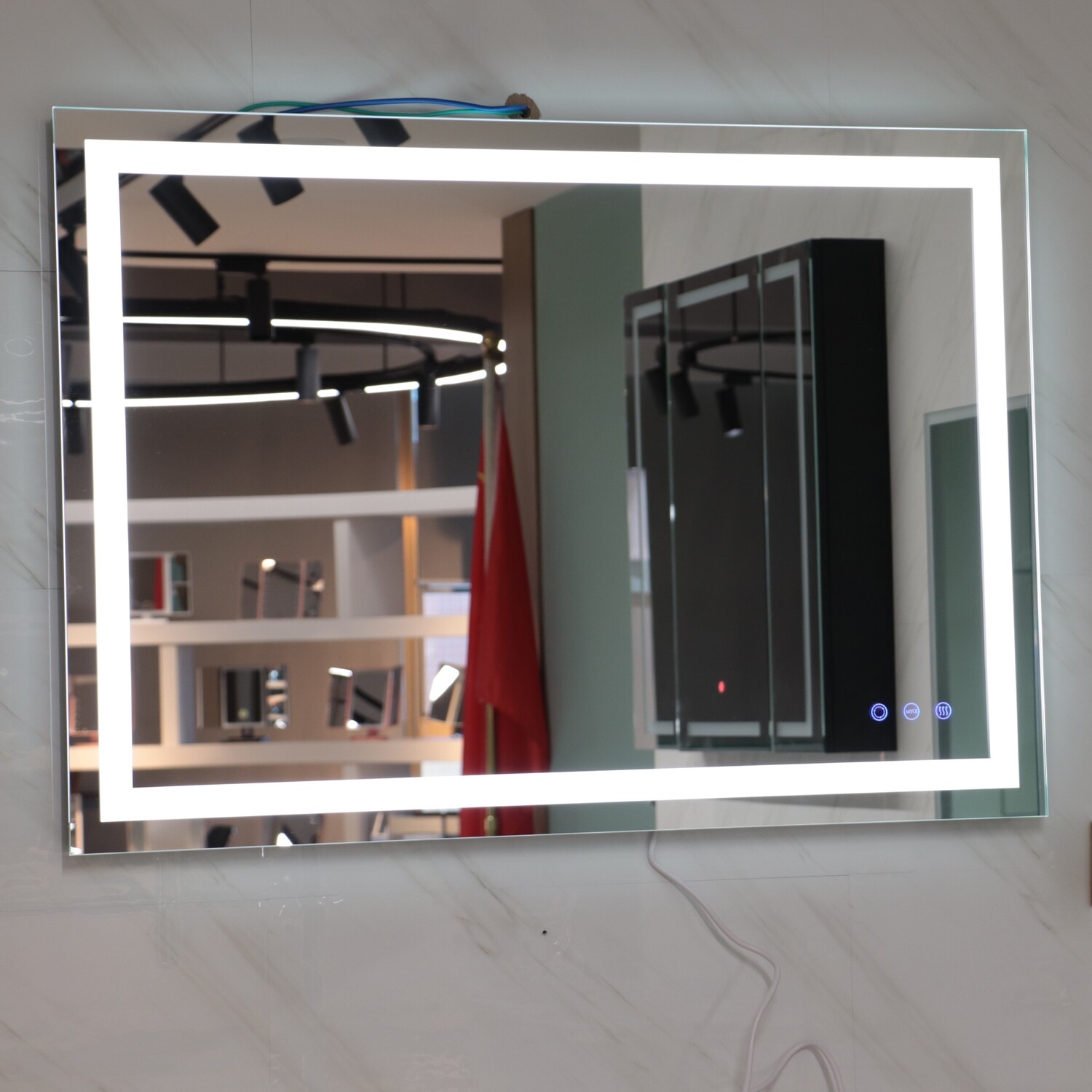 MYKE Illuminated Mirror DZ001 (Front Light Anti-Rust)