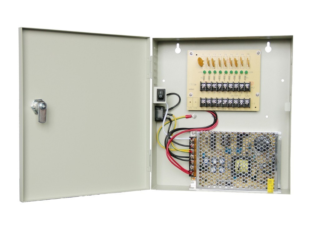 Qube 9CH (10AMPERE) UL CENTRALIZE POWER SUPPLY