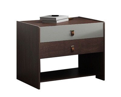 Ofix Levon Solid Thailand Rubberwood Bed Side Table (with Drawer) Ofix Levon Solid Thailand Rubberwood Bed Side Table (with Drawer)