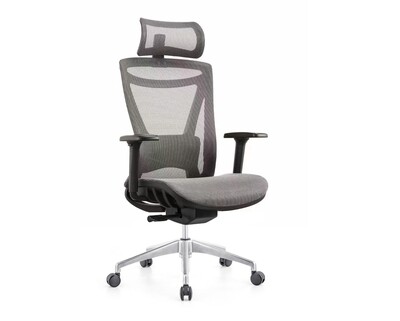 XTM Korean-X1 Ergonomic Office Chair (3D Armrest) (Black, Grey) (2 Years Warranty)