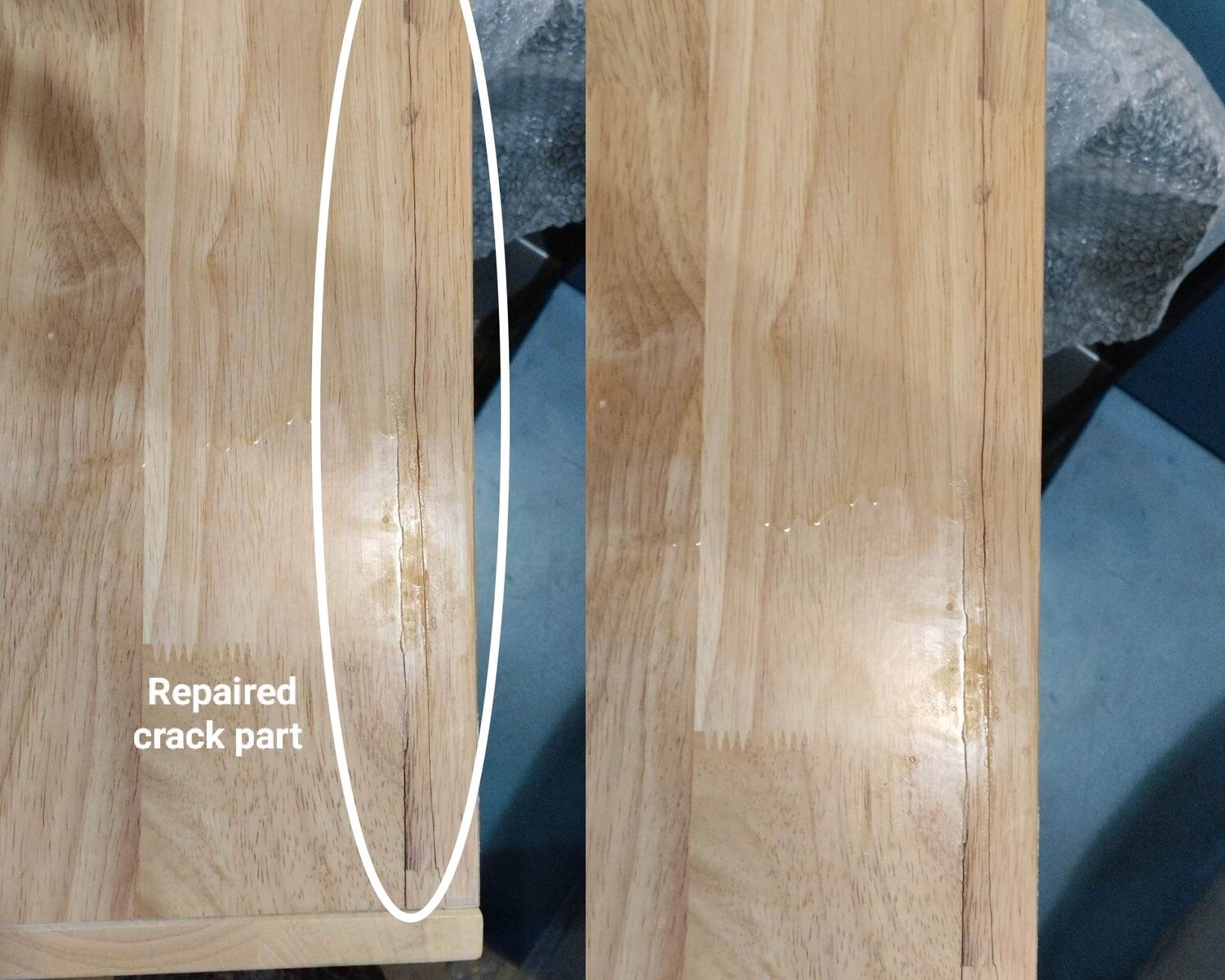 (Sale) Ofix Montana Solid Thailand Rubberwood Bed Side Table (with