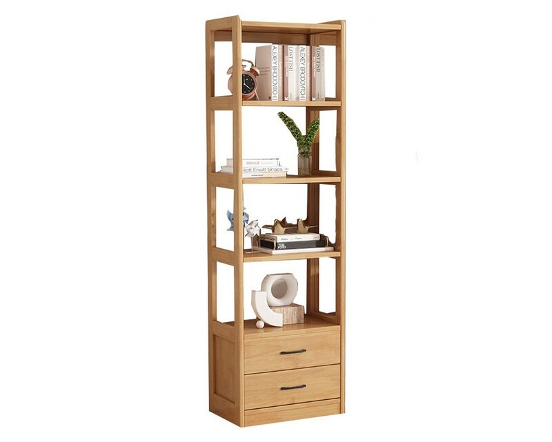 Ofix Adley Solid Thailand Rubberwood Bookshelf (52*35, 84*35)