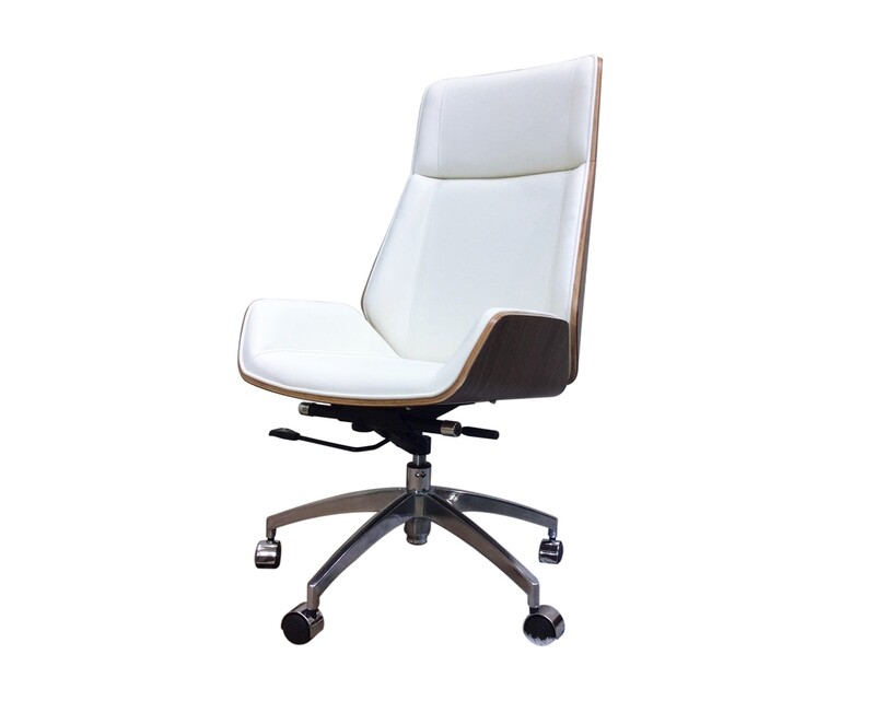Ofix Premium H10 Bentwood Office Chair (White, Black) Ofix Premium H10 Bentwood Office Chair (White, Black)