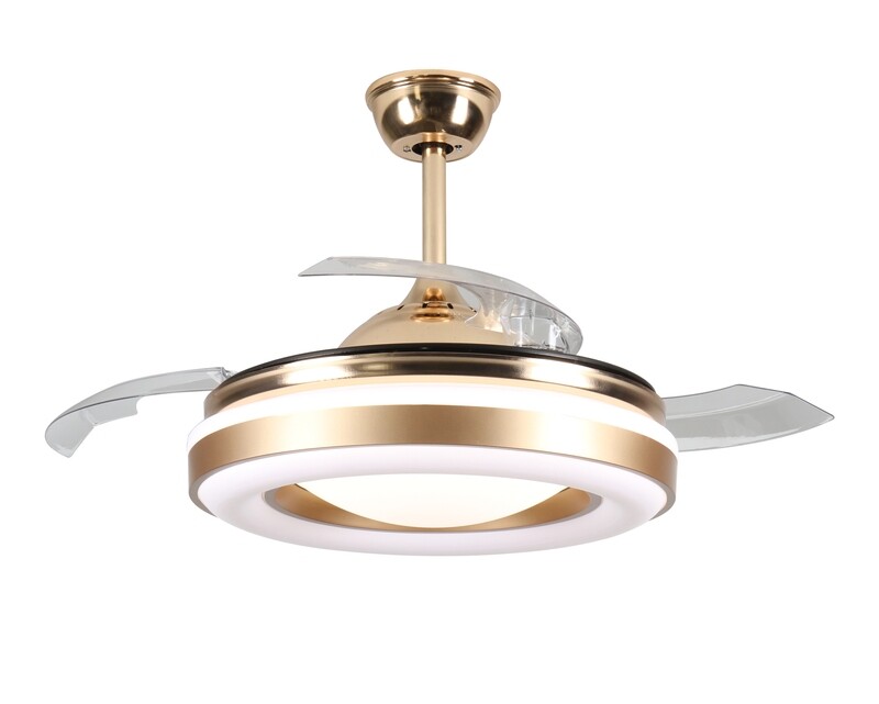 MYKE Ceiling Fan (42") (Metallic Gold) (2 yrs Warranty) MYKE Ceiling Fan (42") (Metallic Gold) (2 yrs Warranty)