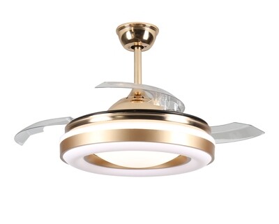 MYKE CG-T052 Ceiling Fan (42") (Metallic Gold) (2 yrs Warranty) MYKE CG-T052 Ceiling Fan (42") (Metallic Gold) (2 yrs Warranty)