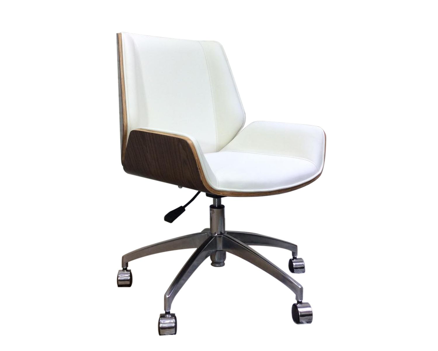 Ofix Premium H5 Bentwood Office Chair (White, Black)