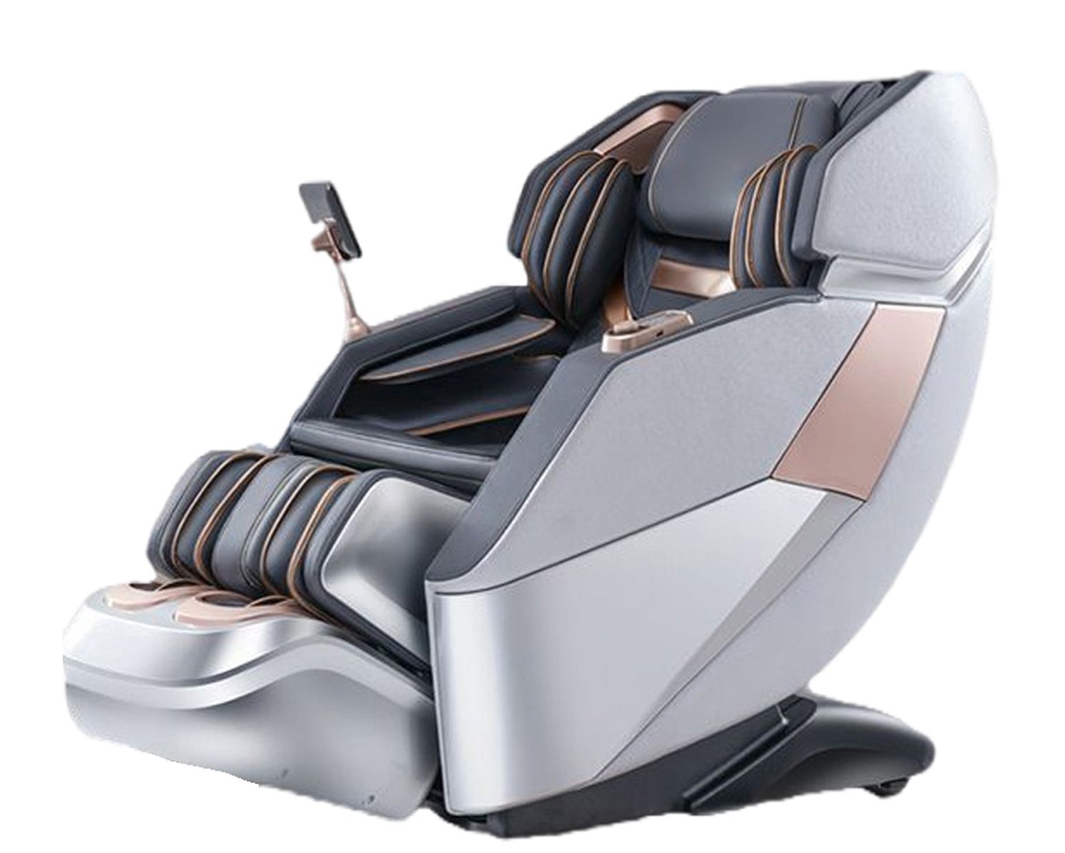 Flotti Haven Kinetic/ Manipulator Massage Chair LCD Touch Screen with THAI Stretch Intelligent Body Shape Detection SL Track Neck to Leg Zero Gravity with Al Voice Control &amp; Central Control Knob, COLOR: Haven Kinetic Massage Sofa (Grey) (SOLD OUT, PRE-ORDER FOR LATE JULY)