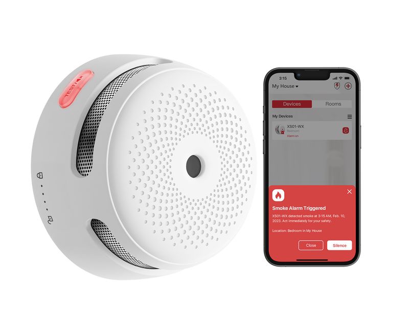 X-Sense XS01-WX WiFi Smart Smoke Alarm Standalone Replaceable Battery