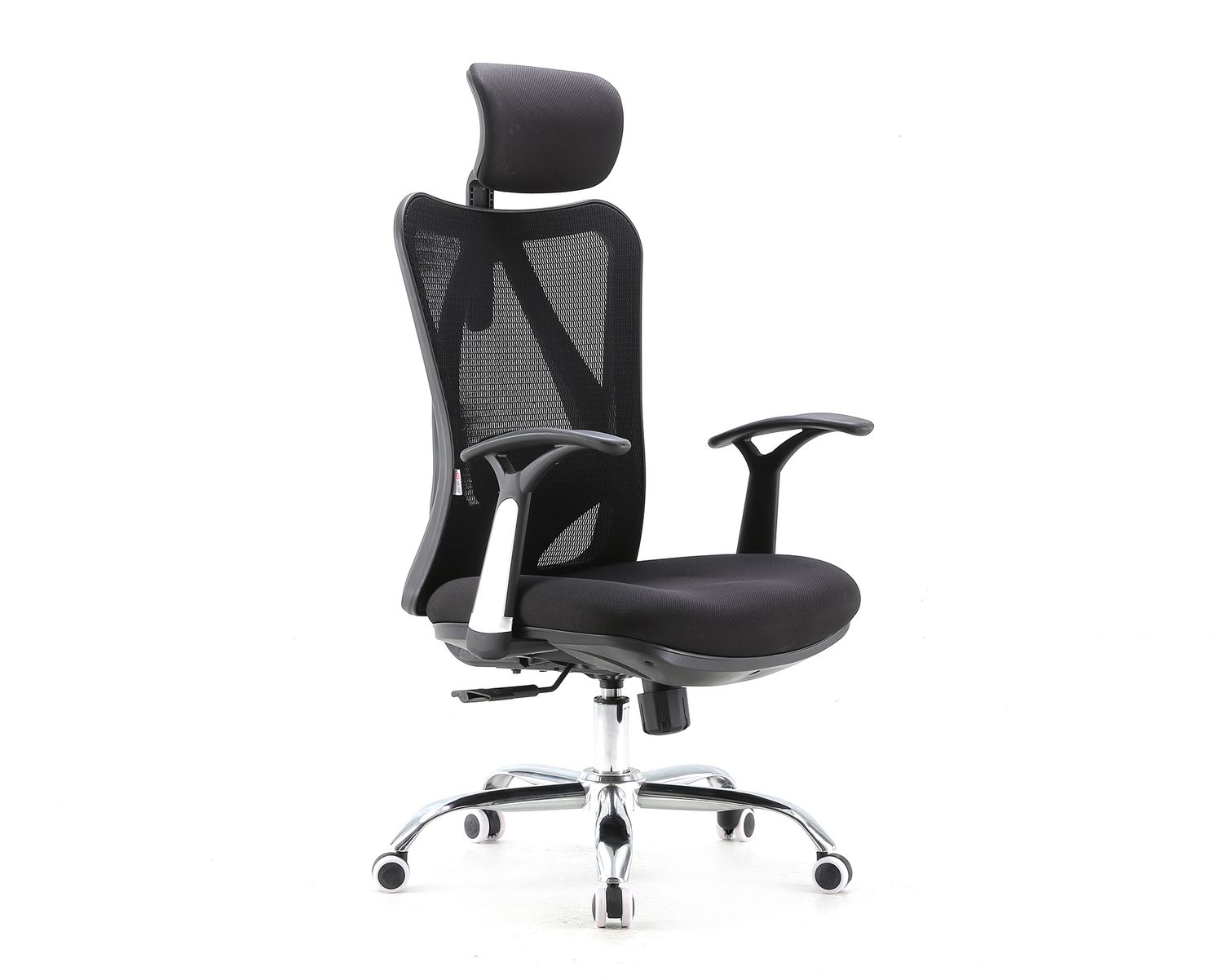 Sihoo M16 High Back Mesh Chair  (2D Lumbar Support)(Black, Orange) (2 Years Warranty), Model:: Sihoo M16-N102 (Black) (Best Seller-Limited Stock)
