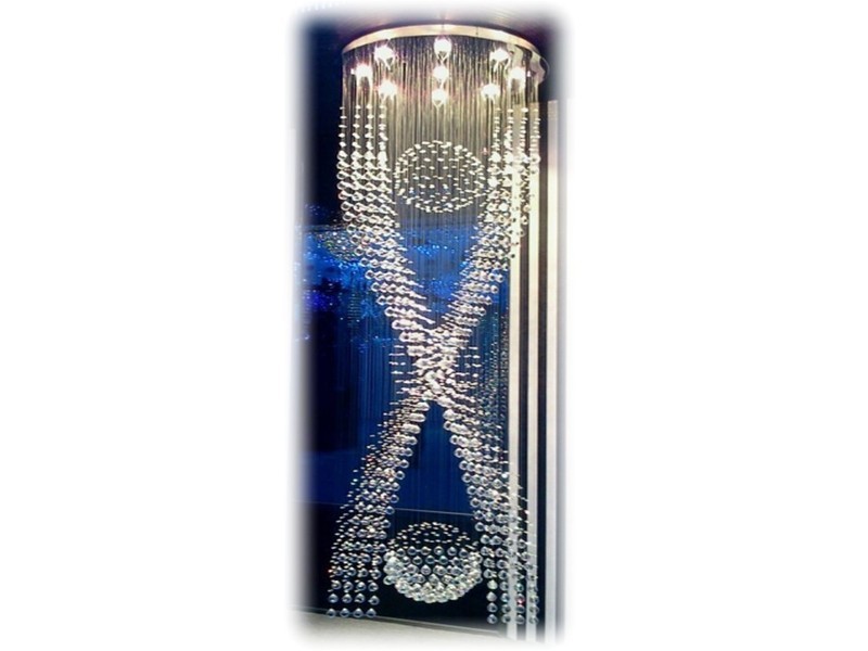 ARTLED AMBER CHANDELIER