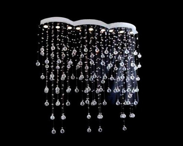 ARTLED MOONSTONE CHANDELIER