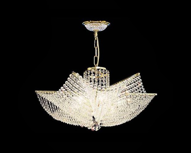 ARTLED MICA CHANDELIER