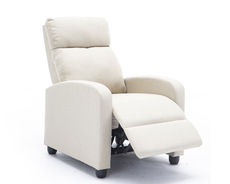 Flotti Alora Push Back Recliner (Light Grey, Beige, Black) Flotti Alora Push Back Recliner (Light Grey, Beige, Black)