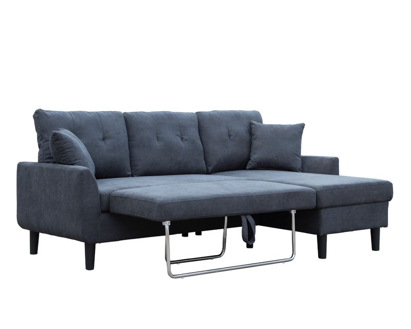 Flotti Lisanna L-Shape Sofa Bed (Dark Brown, Grey) Flotti Lisanna L-Shape Sofa Bed (Dark Brown, Grey)