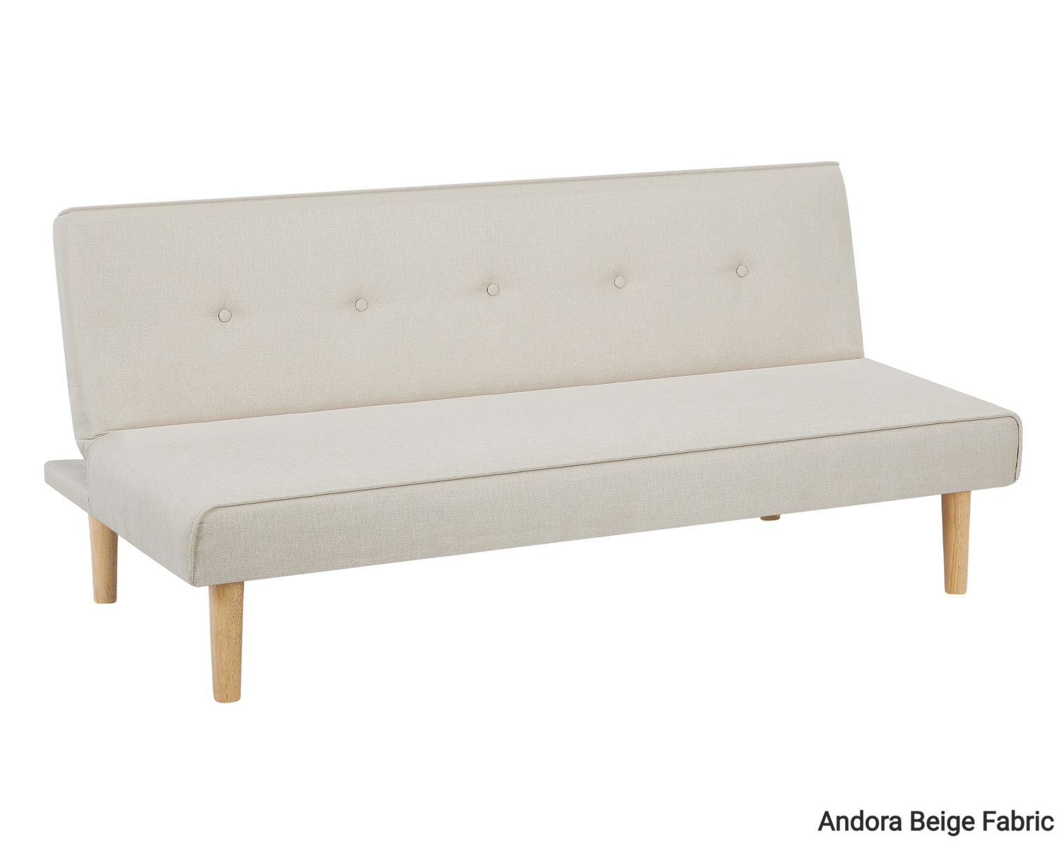 Flotti Andora Sofa Bed (Grey, Beige, Black), Colors:: Andora Beige Fabric