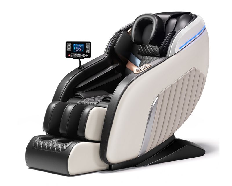 Flotti Bellamy Fixed Massage Chair LCD Touch Screen Full Body Massage w/ Calf Heating, Tuina Kneading Airbag Massage Method, Zero Gravity Function, w/ AI Voice Control and Central Control Knob System Flotti Bellamy Fixed Massage Chair LCD Touch Screen Full Body Massage w/ Calf Heating, Tuina Kneading Airbag Massage Method, Zero Gravity Function, w/ AI Voice Control and Central Control Knob System